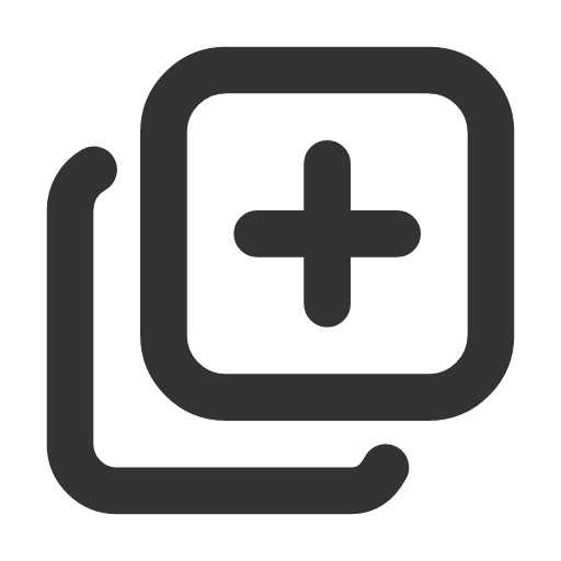 иконка library plus, library, библиотека, plus, плюс,