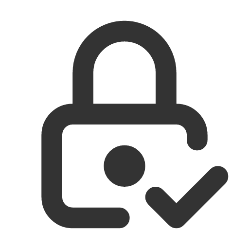 иконка lock check, lock, замок, check, галочка,
