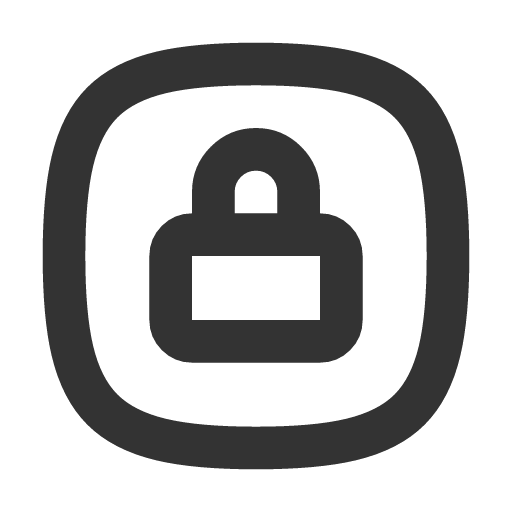 иконка lock square rounded, lock, замок, square, rounded,