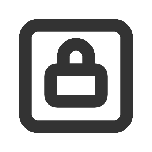 иконка lock square, lock, замок, square,