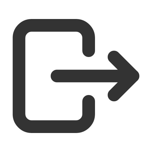 иконка logout, выход,