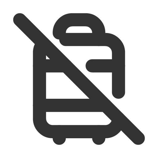 иконка luggage off, luggage, багаж, off,