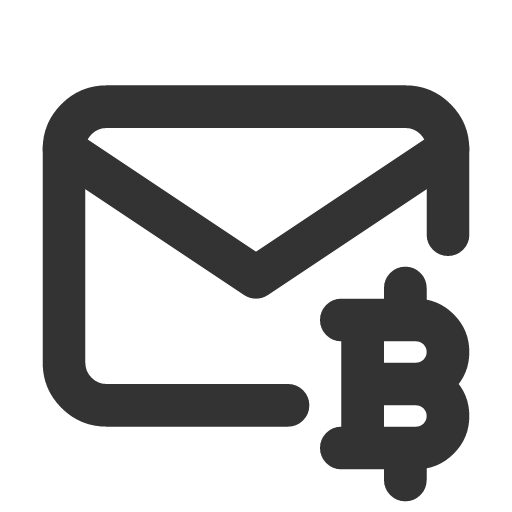 иконка mail bitcoin, mail, почта, bitcoin, биткоин,