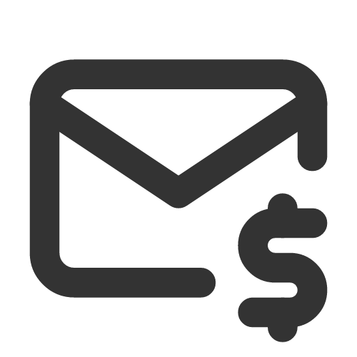 иконка mail dollar, mail, почта, dollar, доллар,