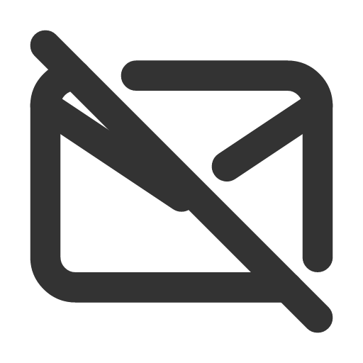 иконка mail off, mail, почта, off,
