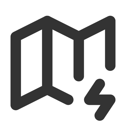 иконка map bolt, map, карта, bolt, напряжение,