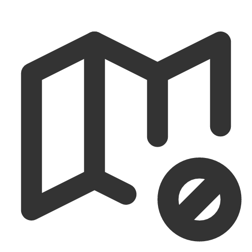 иконка map cancel, map, карта, cancel, отмена,