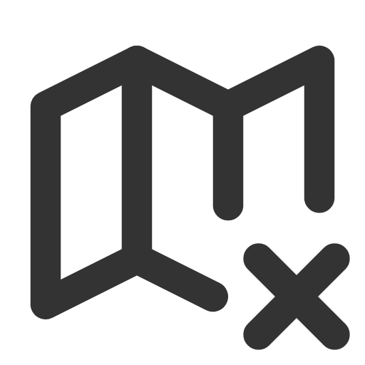 иконка map x, map, карта,
