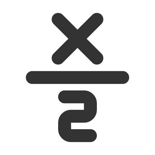 иконка math x divide 2, math, циркуль, divide,