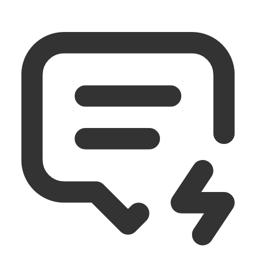 иконка message 2 bolt, message, сообщение, bolt, напряжение,