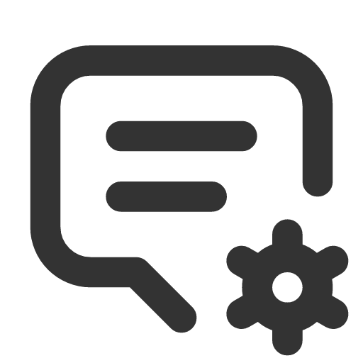иконка message 2 cog, message, сообщение, cog,