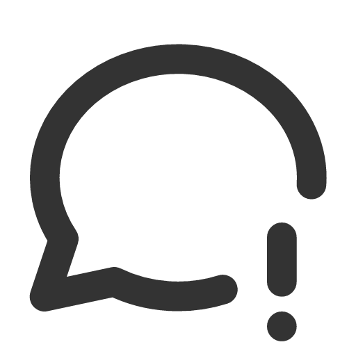 иконка message circle exclamation, message, сообщение, circle, exclamation, предупреждение,