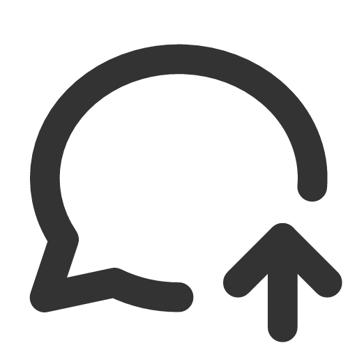 иконка message circle up, message, сообщение, circle, up, стрелка вверх,