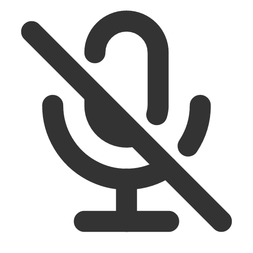 иконка microphone off, microphone, микрофон, off,