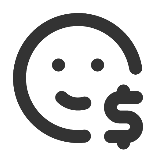 иконка mood dollar, mood, dollar, доллар,