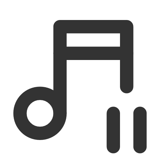 иконка music pause, music, музыка, pause, пауза,