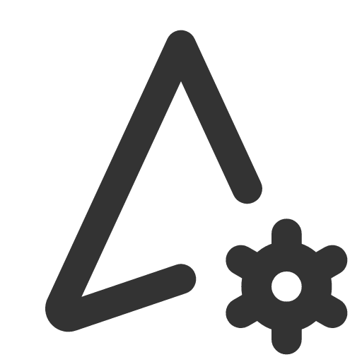 иконка navigation cog, navigation, навигация, cog,
