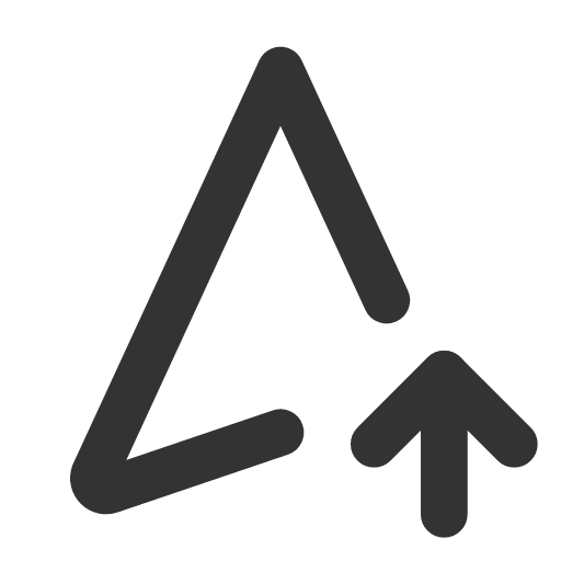 иконка navigation up, navigation, навигация, up, стрелка вверх,