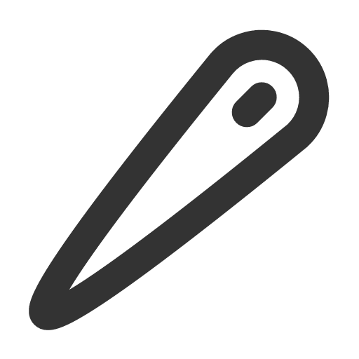 иконка needle, кнопка,
