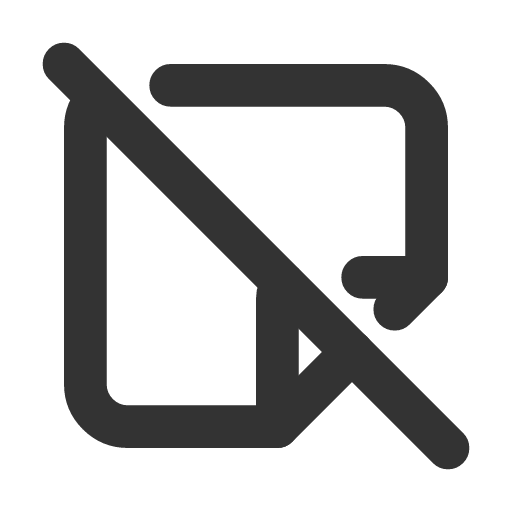 иконка note off, note, off,