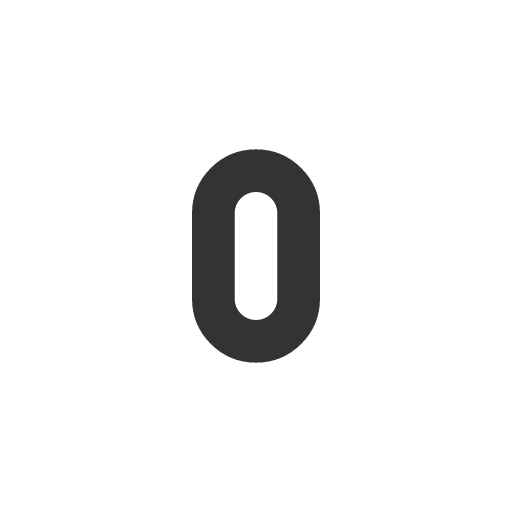 иконка number 0 small, number, small,