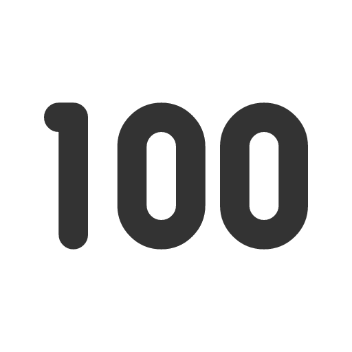 иконка number 100 small, number, 100, small,