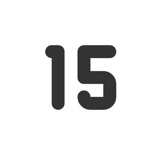 иконка number 15 small, number, 15, small,