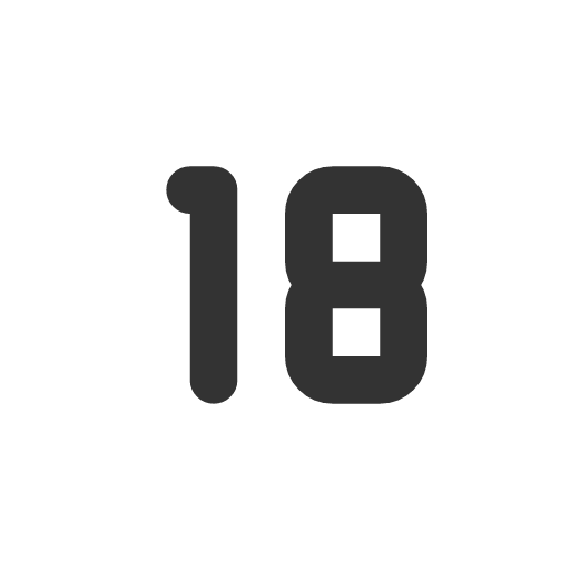 иконка number 18 small, number, 18, small,