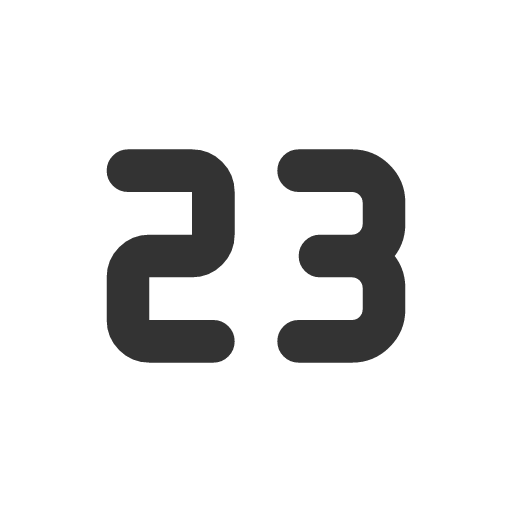 иконка number 23 small, number, 23, small,