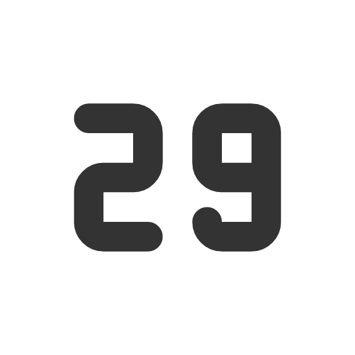 иконка number 29 small, number, 29, small,