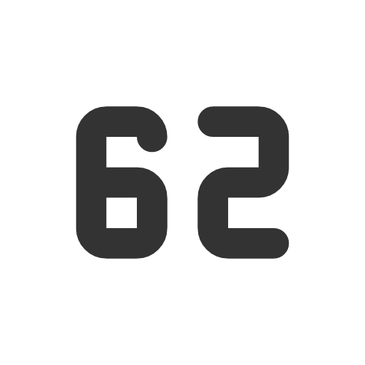 иконка number 62 small, number, 62, small,