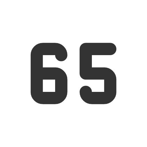 иконка number 65 small, number, 65, small,