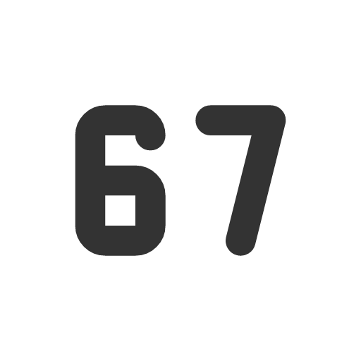 иконка number 67 small, number, 67, small,