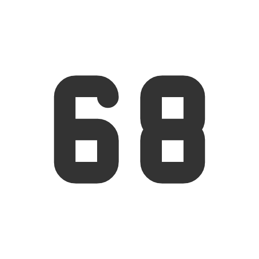 иконка number 68 small, number, 68, small,