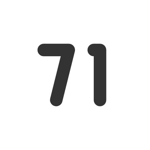 иконка number 71 small, number, 71, small,