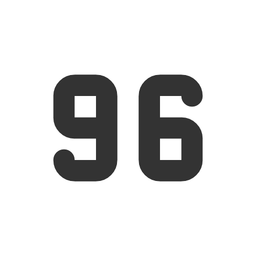 иконка number 96 small, number, 96, small,