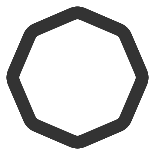 иконка octagon,