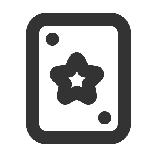 иконка play card star, play, играть, card, кредитная карточка, star, звезда,