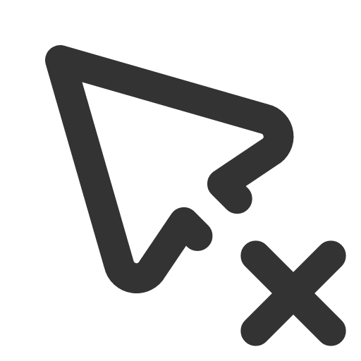 иконка pointer x, pointer, поиск,