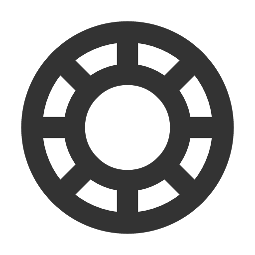иконка poker chip, poker, chip, фишка,
