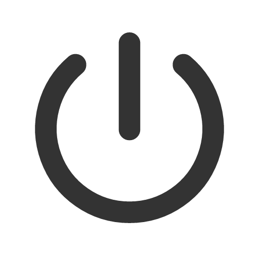иконка power, питание,