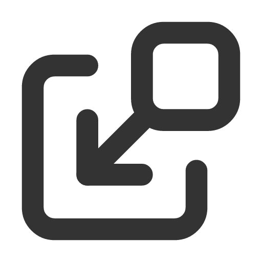 иконка queue pop in, queue, pop, in, увеличить,