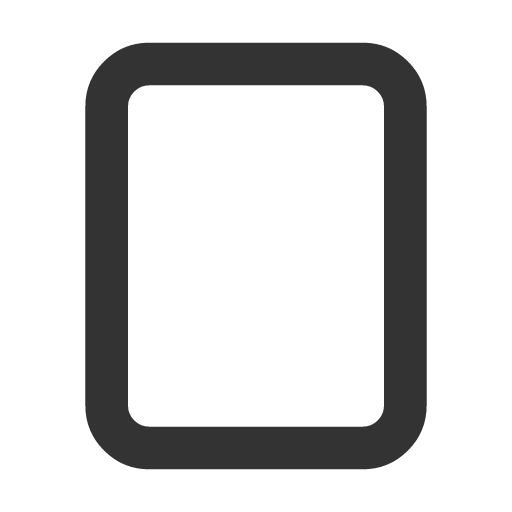 иконка rectangle vertical, rectangle, vertical,