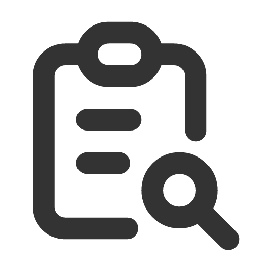 иконка report search, report, search, поиск,