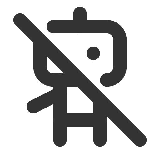 иконка robot off, robot, робот, off,
