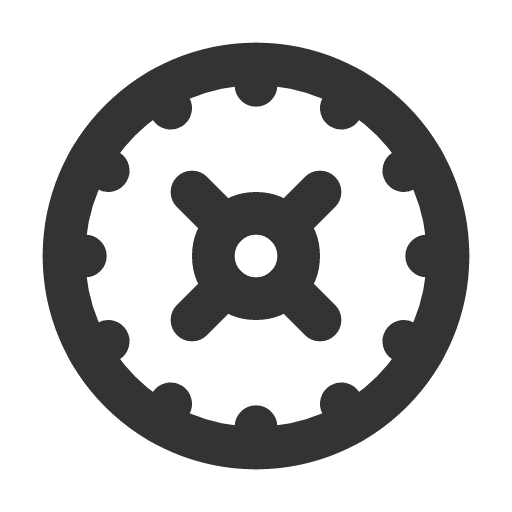 иконка roulette, рулетка,