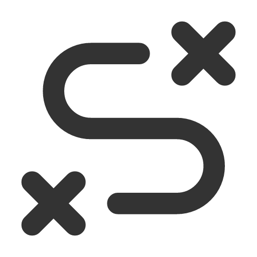 иконка route x, route,