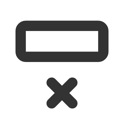 иконка row remove, row, remove, убрать,
