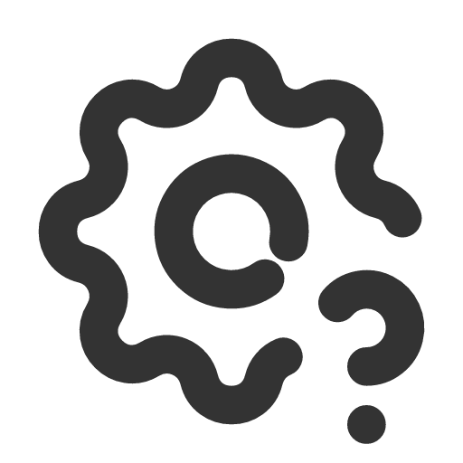 иконка settings question, settings, настройки, question, вопрос,