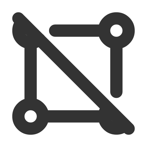 иконка shape off, shape, off,